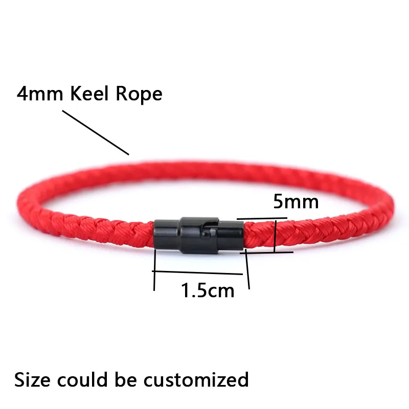 Grade A Keel Rope Bracelet Men Femme Lucky Red Thread Braclet Attract Mirco Magentic Couple Braslet Wealth Prosperity Brazalete - Image 5